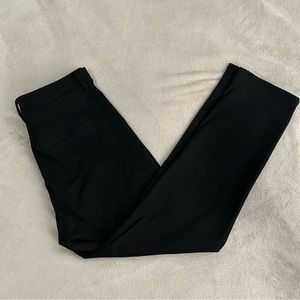 Slim Super High Rise Black Pants